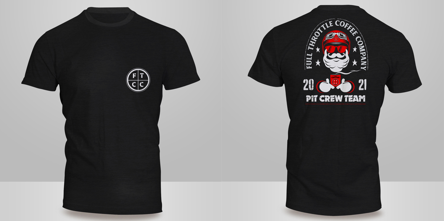 T-shirt Design by Kero for Full Throttle Coffee Company  | Design #25783772