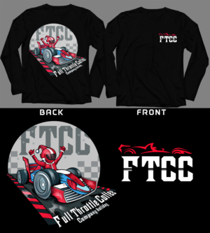 T-shirt Design by SAI DESIGNS for Full Throttle Coffee Company  | Design: #25786318
