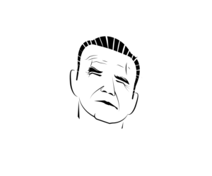 Image of sleepy Joe Biden | Graphic Design by Nahom Shiferaw