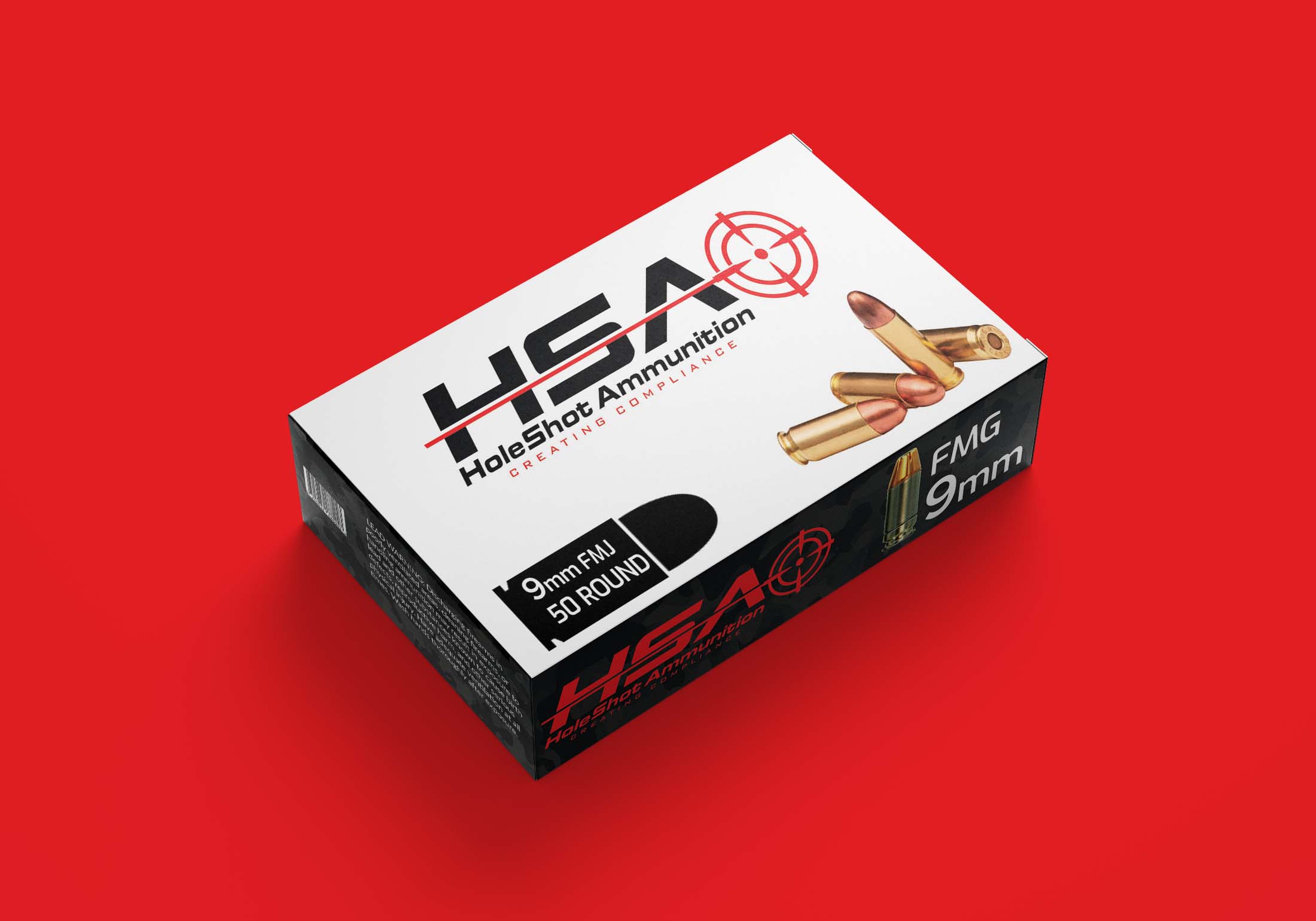 Design Emballage par Shamim_Design pour HoleShot Ammunition | Design #25803405
