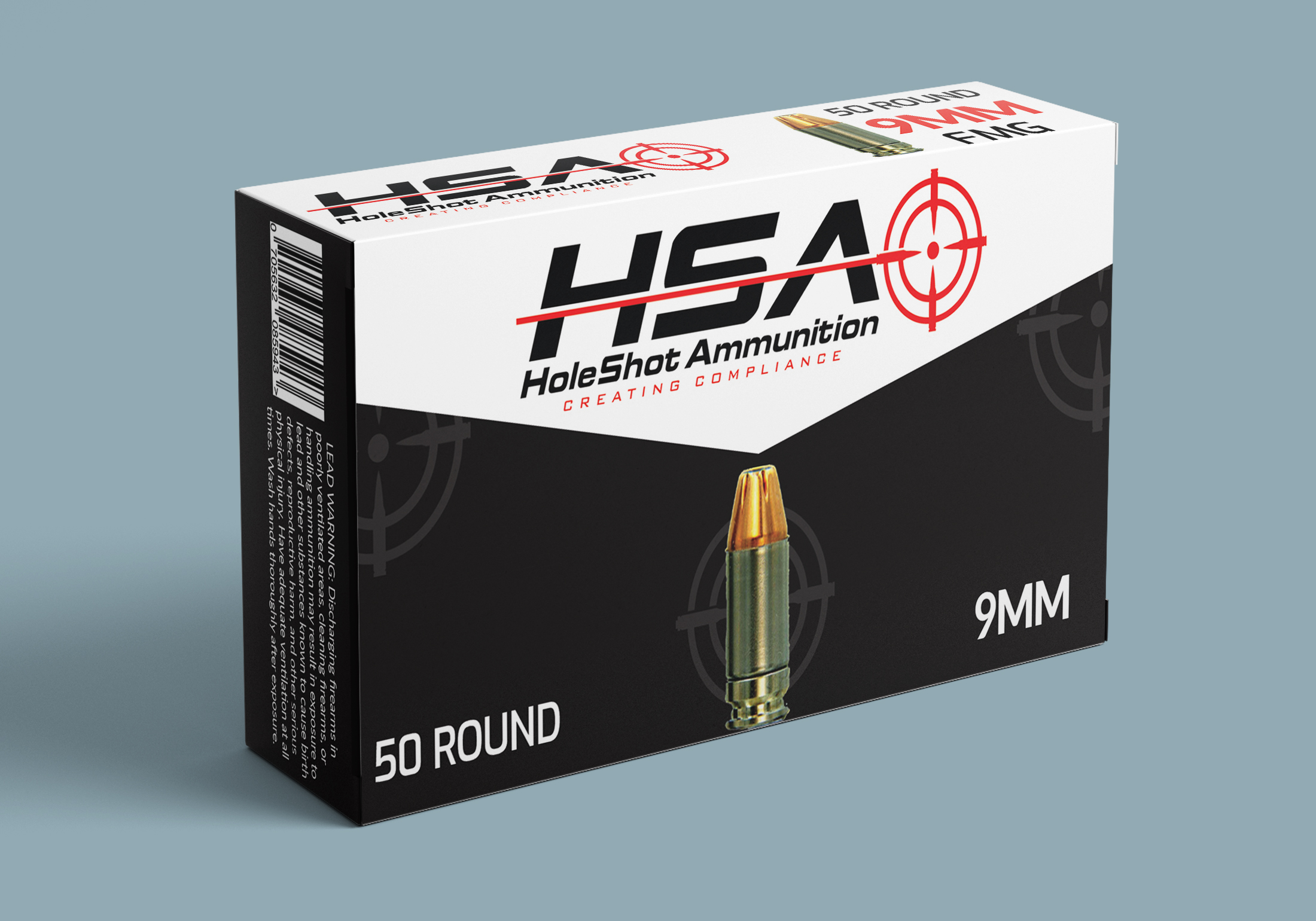 Packaging Design by Shamim_Design for HoleShot Ammunition | Design #25807353