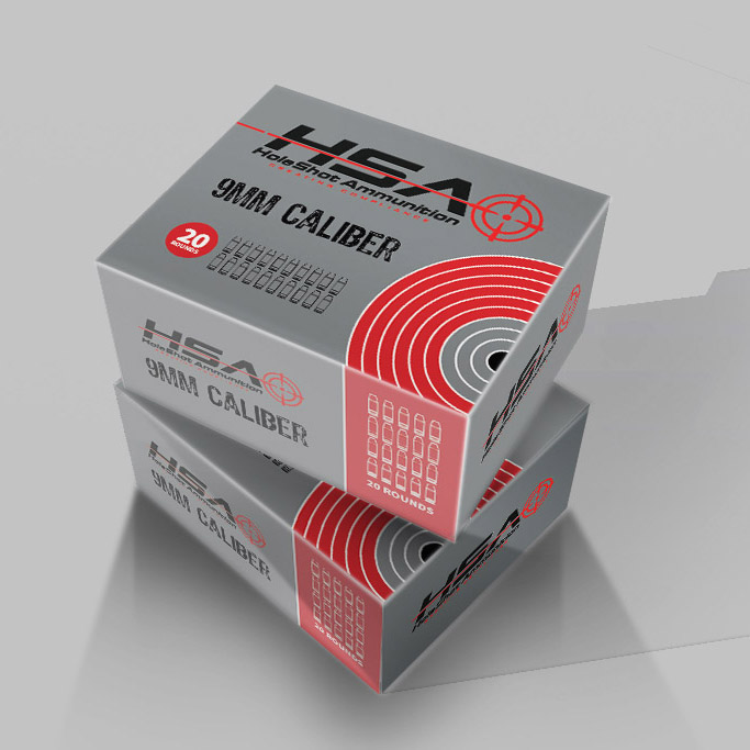 Packaging Design by aputski for HoleShot Ammunition | Design #25792972