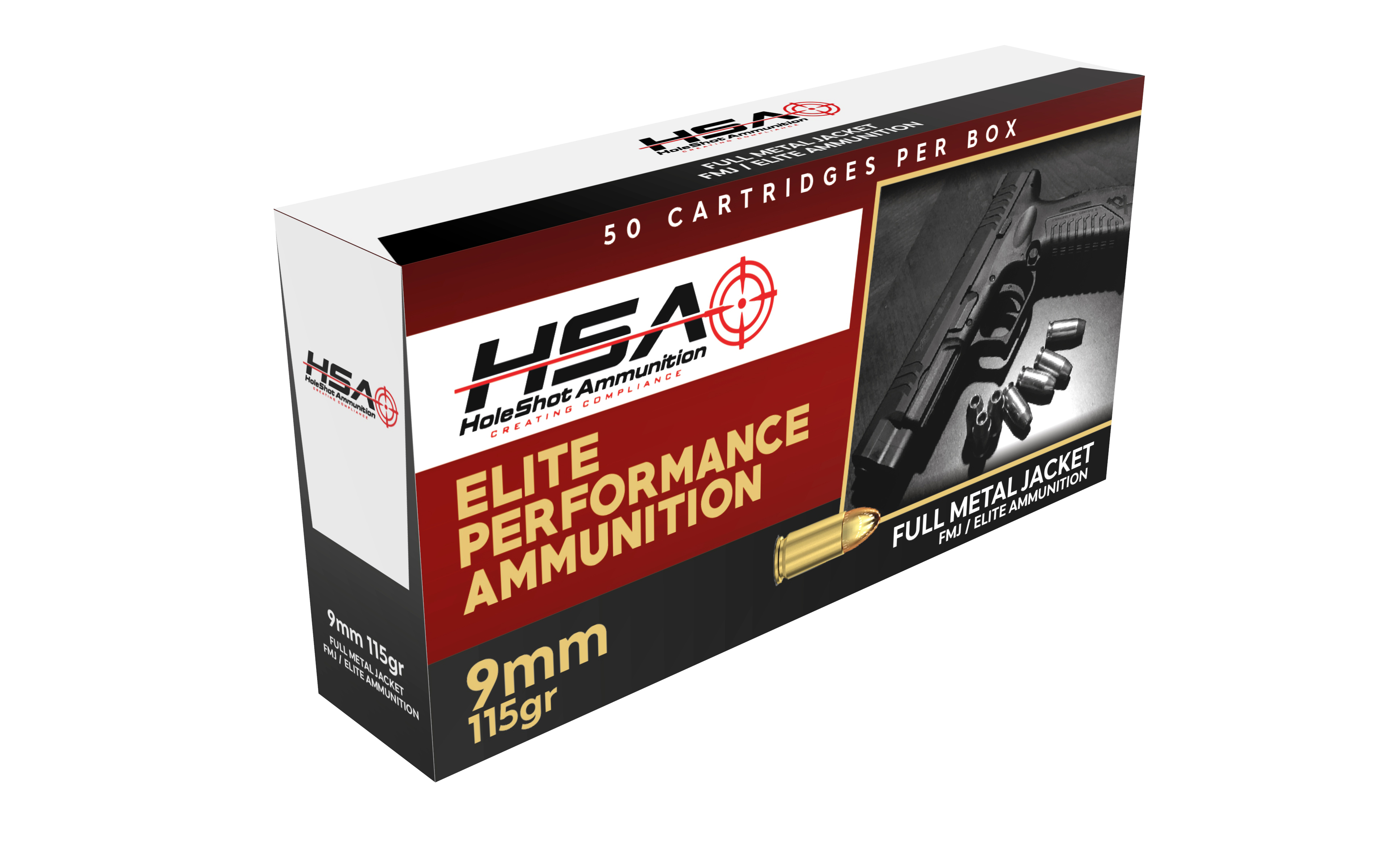 Design Emballage par davidsantacruz7 pour HoleShot Ammunition | Design #25784478