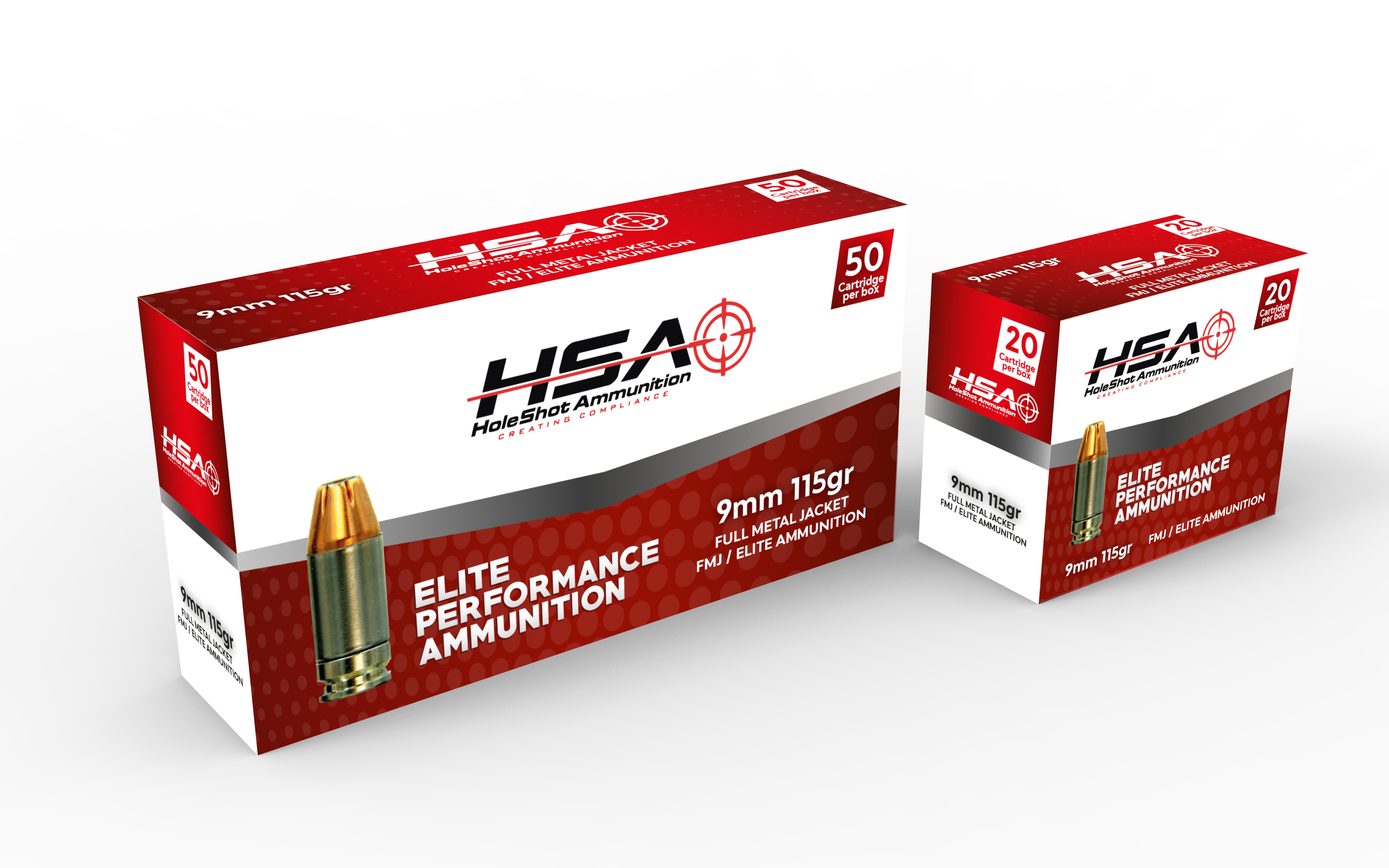 Diseño de Empaque por davidsantacruz7 para HoleShot Ammunition | Diseño #25784913