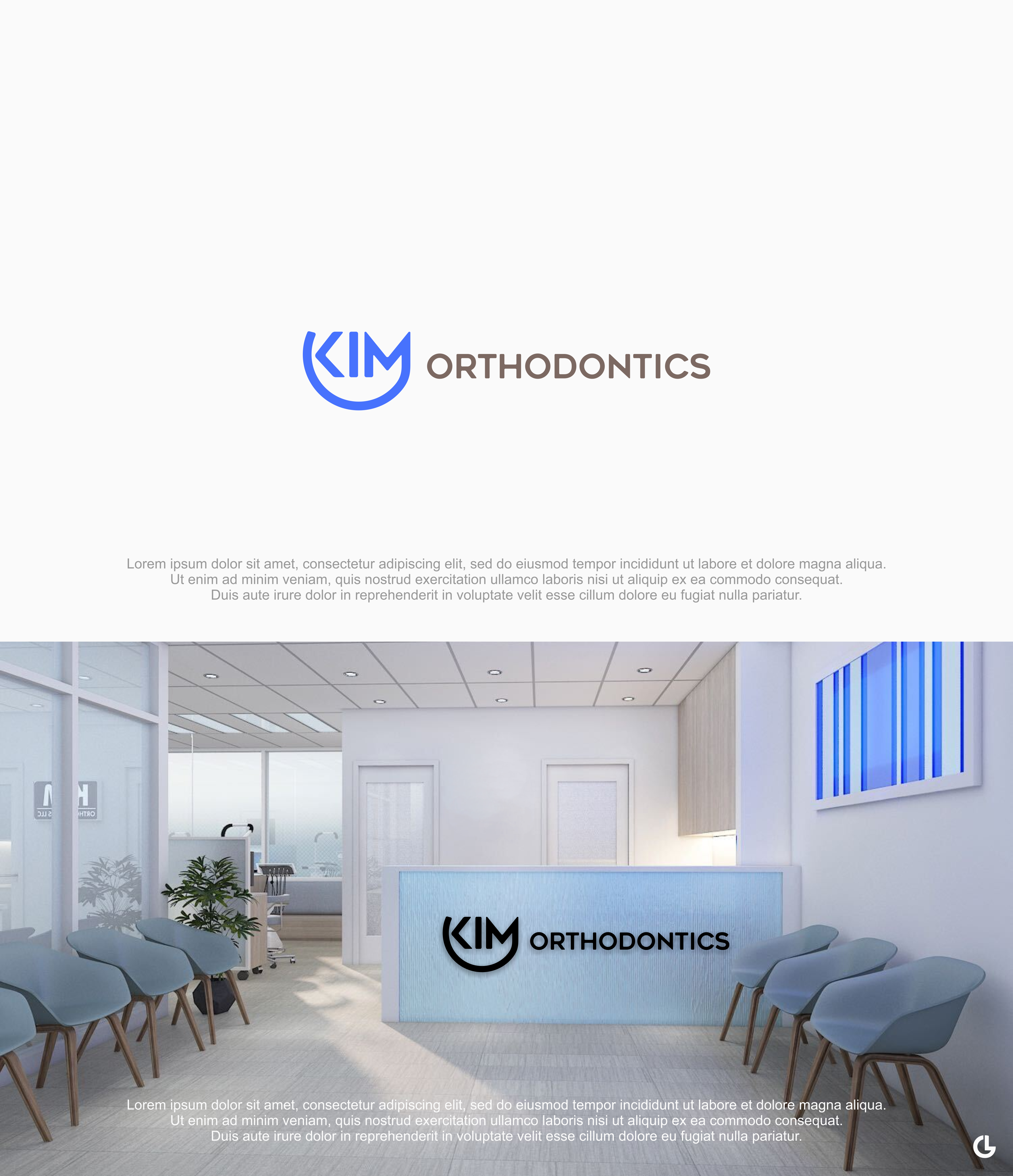 Logo Design by RICKY.T for Kim Orthodontics | Design #25818490