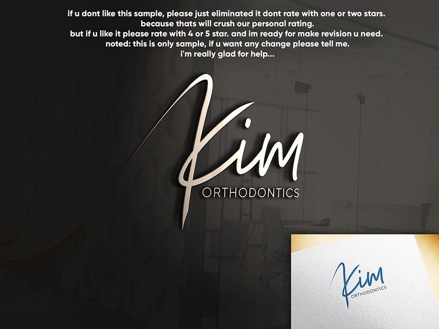 Logo Design by IdentsArt for Kim Orthodontics | Design #25804635