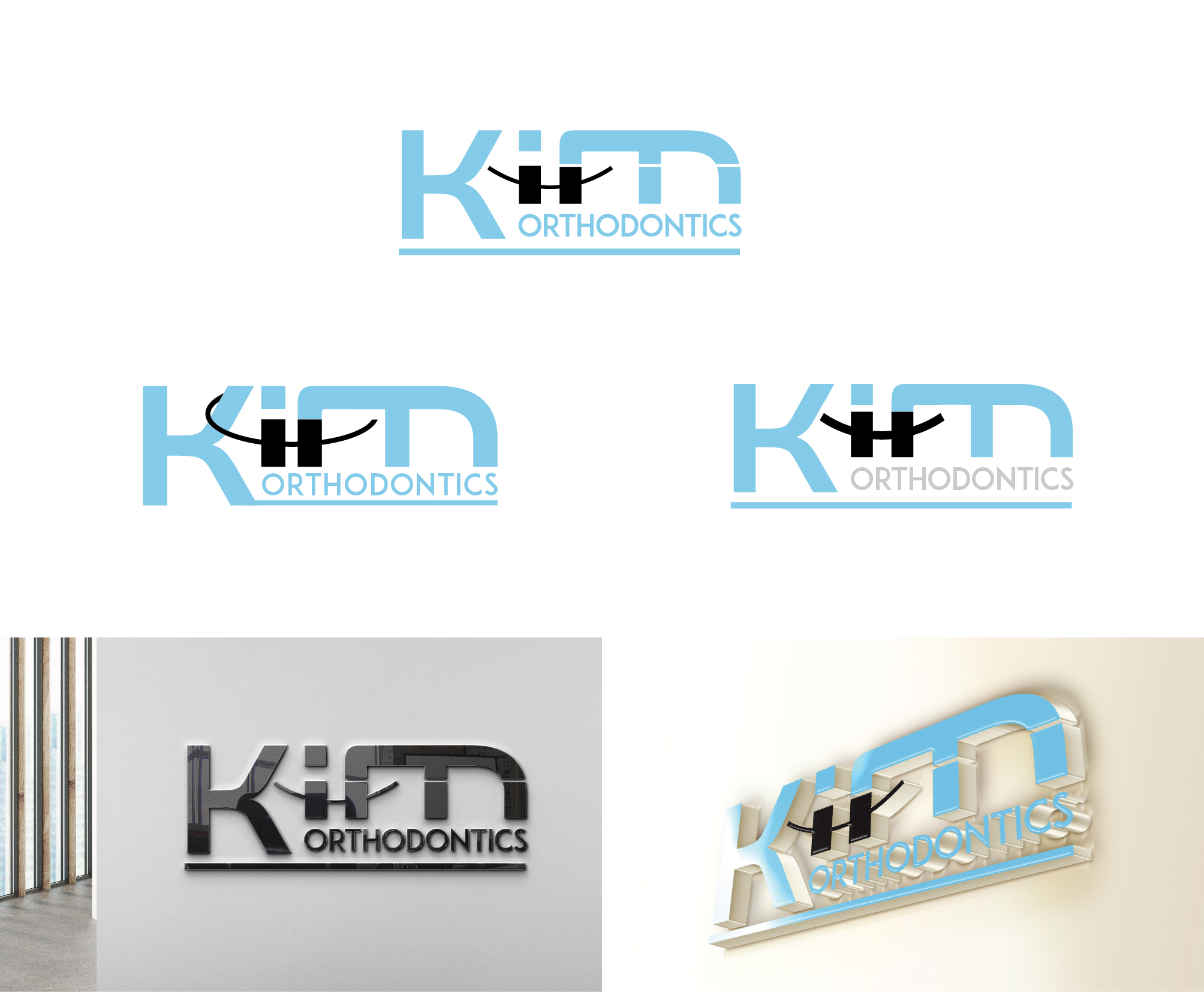 Logo Design by ileanalp for Kim Orthodontics | Design #25795967