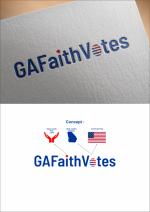GAFaithVotes.org | Diseño de Logo por Dickythx16