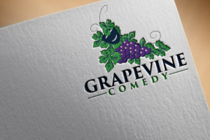 Grapevine Comedy | Logo Design by Rosalia....