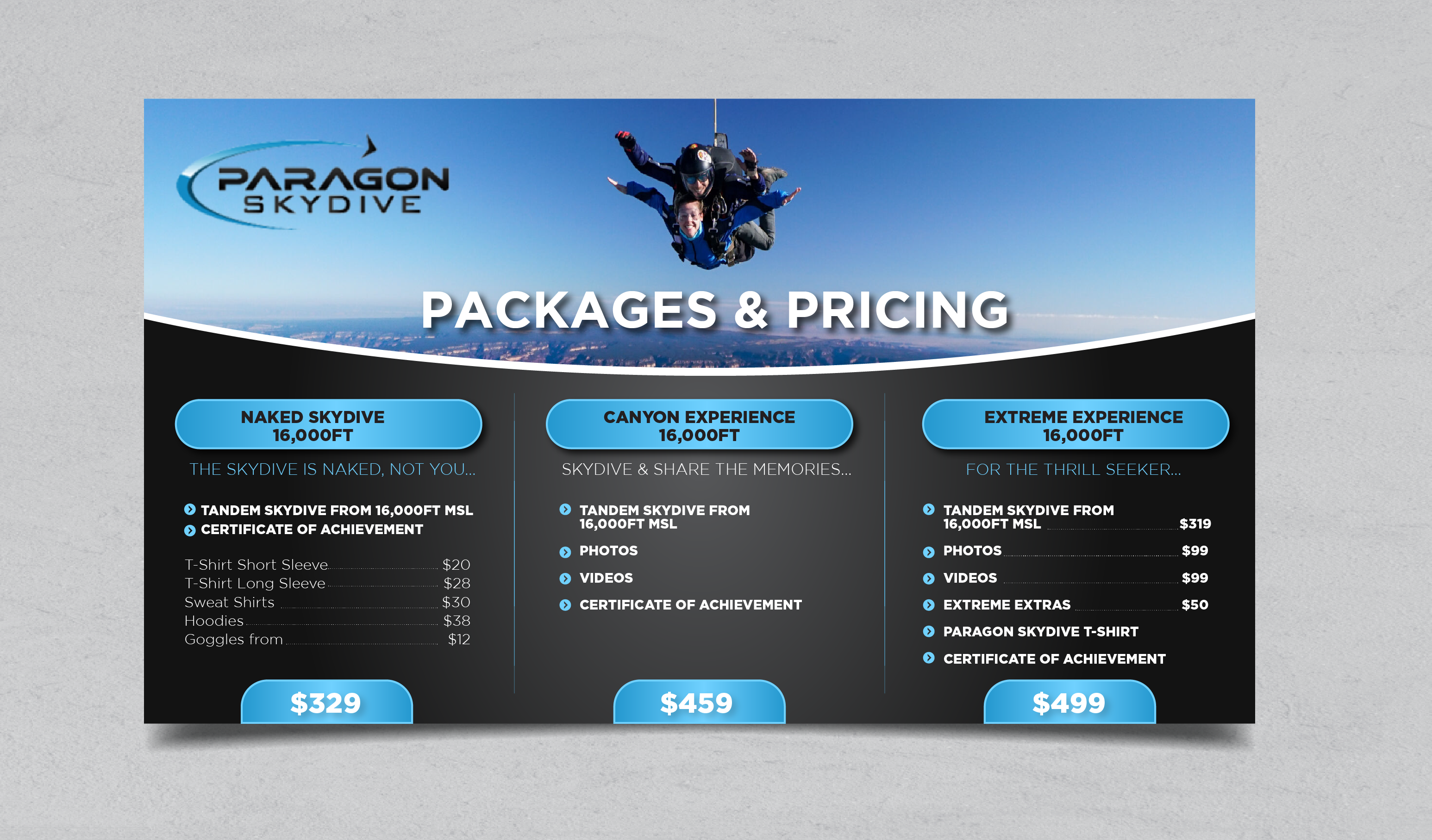 Menu Design by alex989 for Glowfast Marine Pty Ltd | Design #25781425