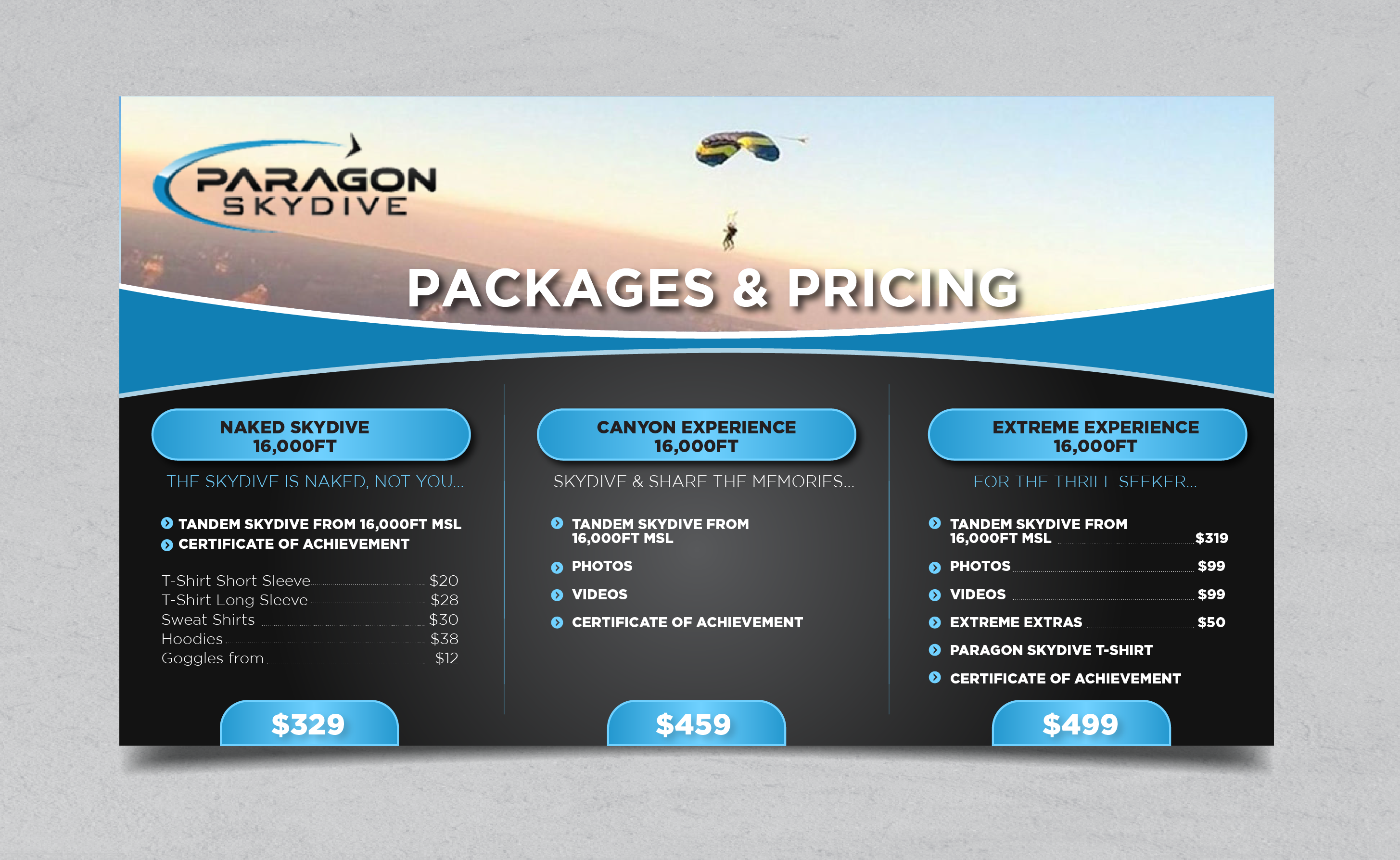 Menu Design by alex989 for Glowfast Marine Pty Ltd | Design #25783517