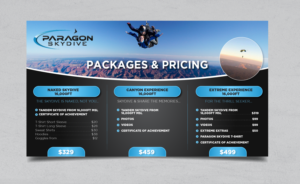 Menu Design by alex989 for Glowfast Marine Pty Ltd | Design: #25783519