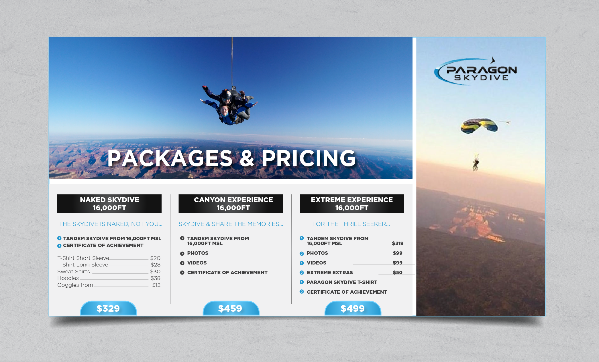 Menu Design by alex989 for Glowfast Marine Pty Ltd | Design #25794433