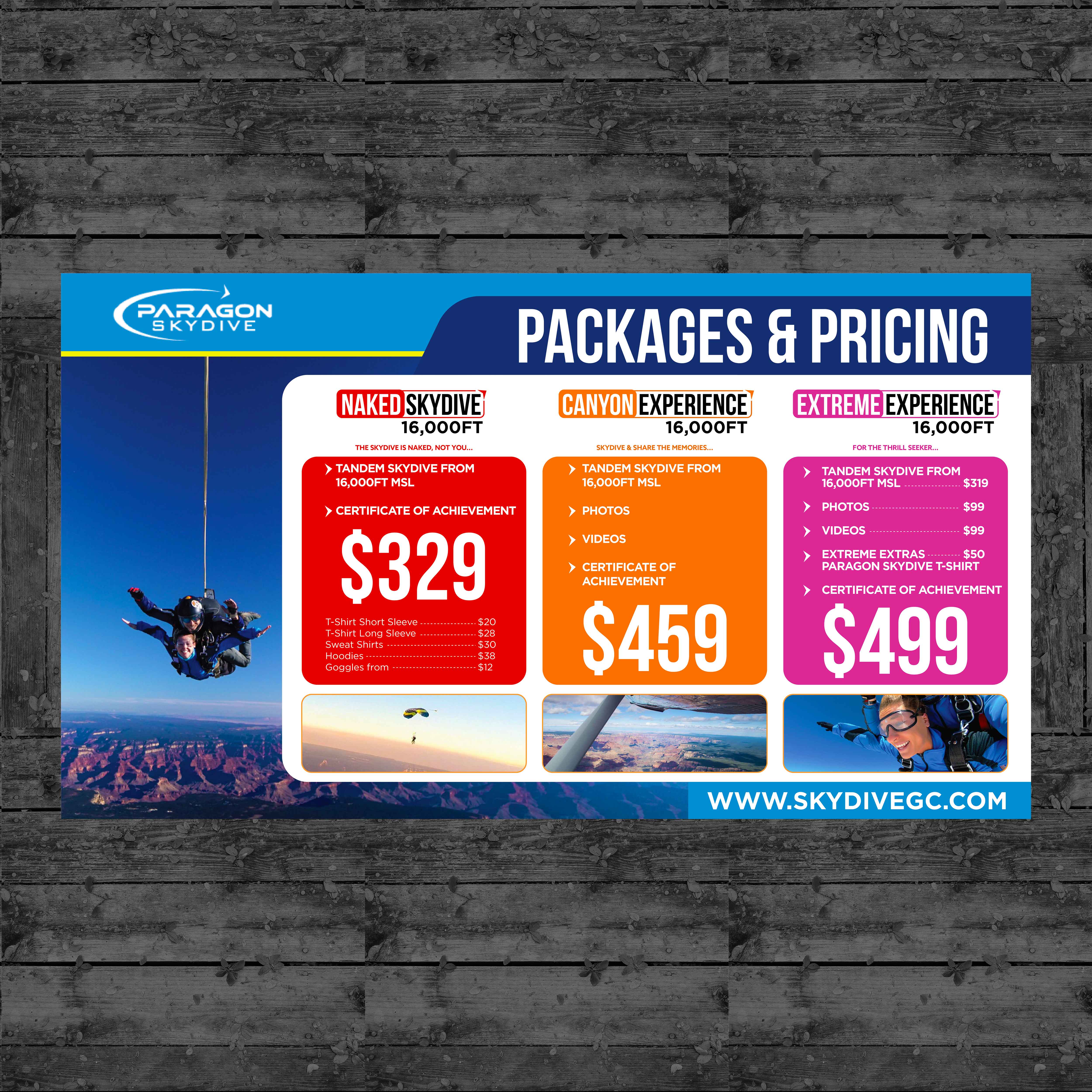 Menu Design by AQKhan for Glowfast Marine Pty Ltd | Design #25788680