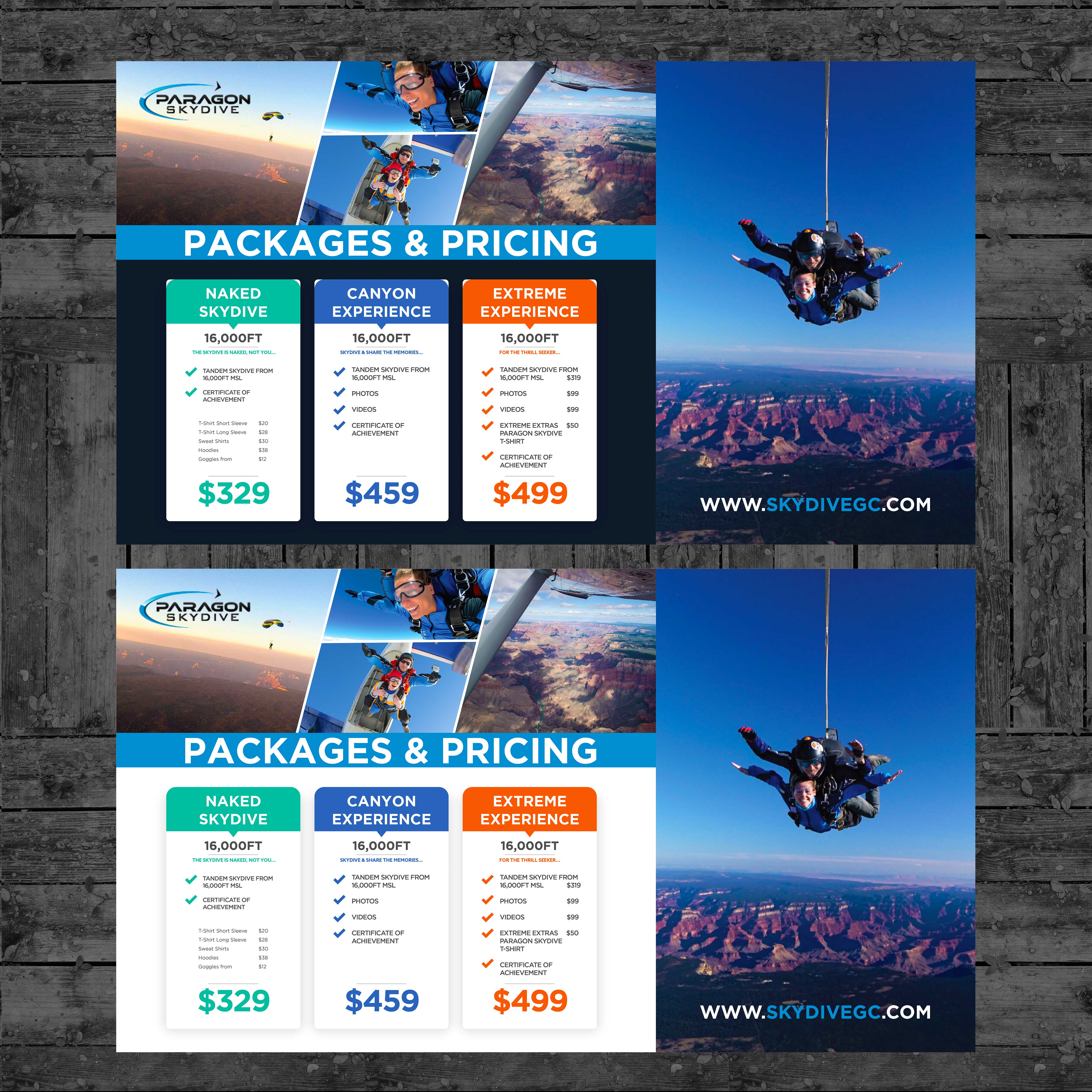 Menu Design by AQKhan for Glowfast Marine Pty Ltd | Design #25792174