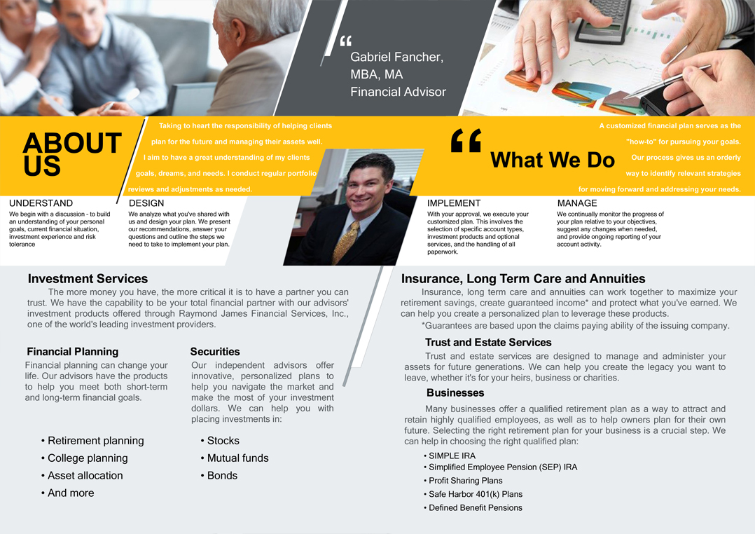 Brochure Design by Akaram Advertising for Blue Horseshoe | Design #3127579