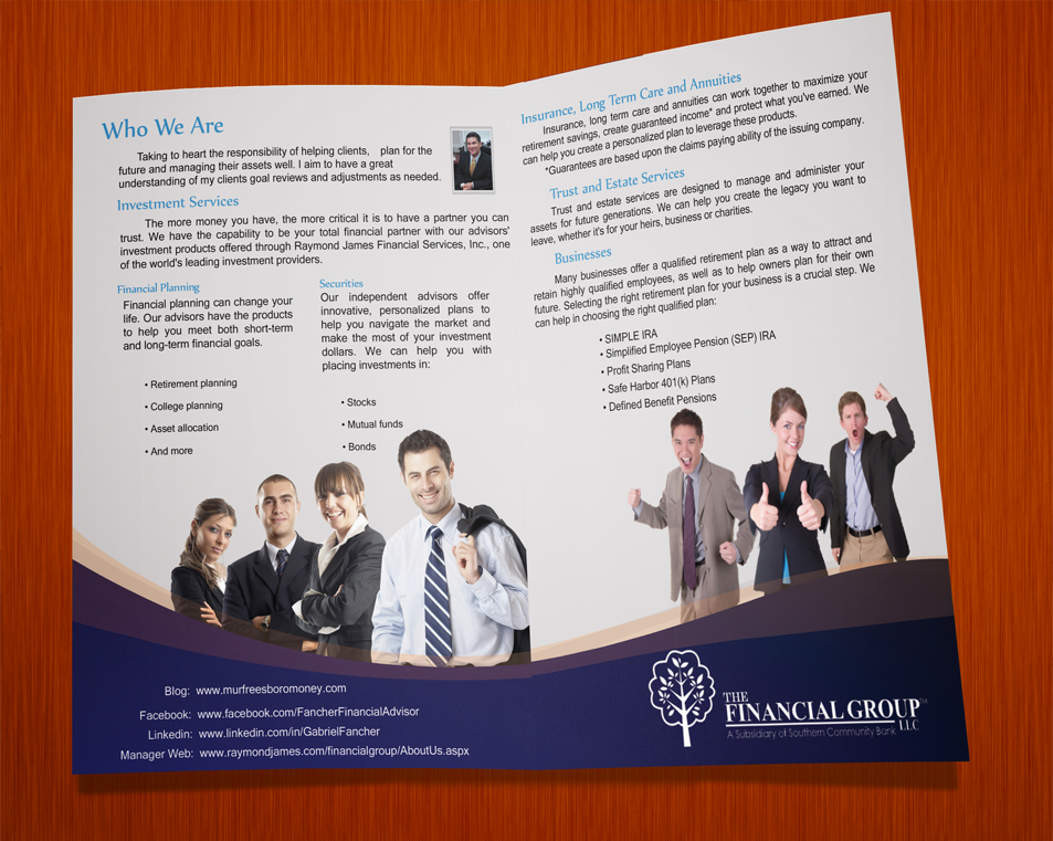 Brochure Design by Akaram Advertising for Blue Horseshoe | Design #3129251