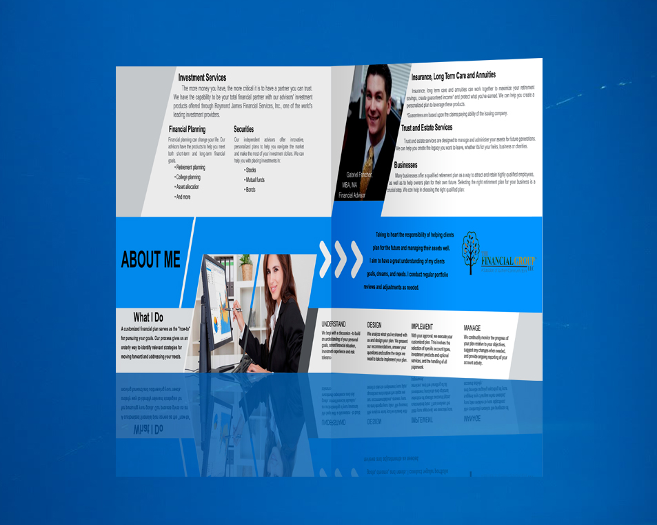 Brochure Design by Akaram Advertising for Blue Horseshoe | Design #3131096