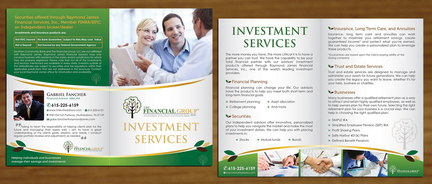 Brochure Design by Sbss for Blue Horseshoe | Design #3143789