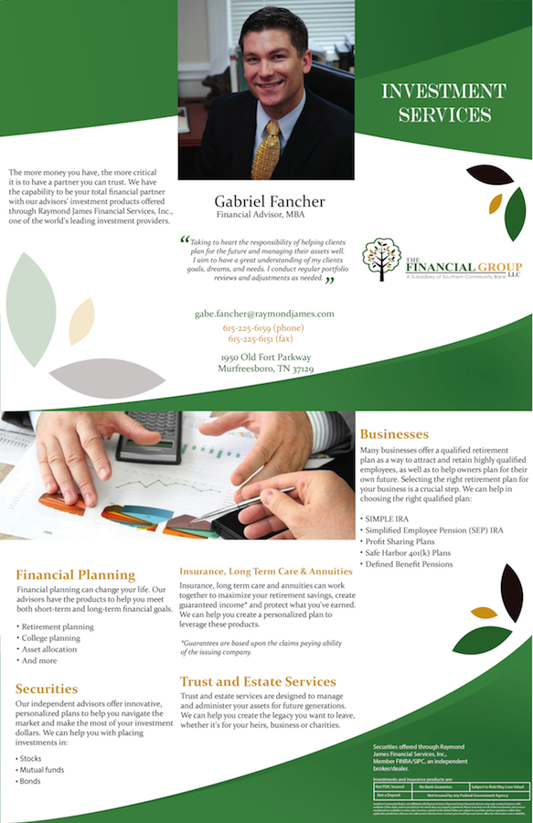 Brochure Design by Meri for Blue Horseshoe | Design #3043837