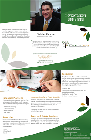 Brochure Design by Meri for Blue Horseshoe | Design: #3043837
