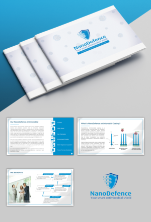 NanoDefence broucher for business to business marketing | Diseño de Flyer por SAI DESIGNS