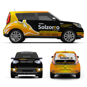 Car Wrap Design by Yoga Tri