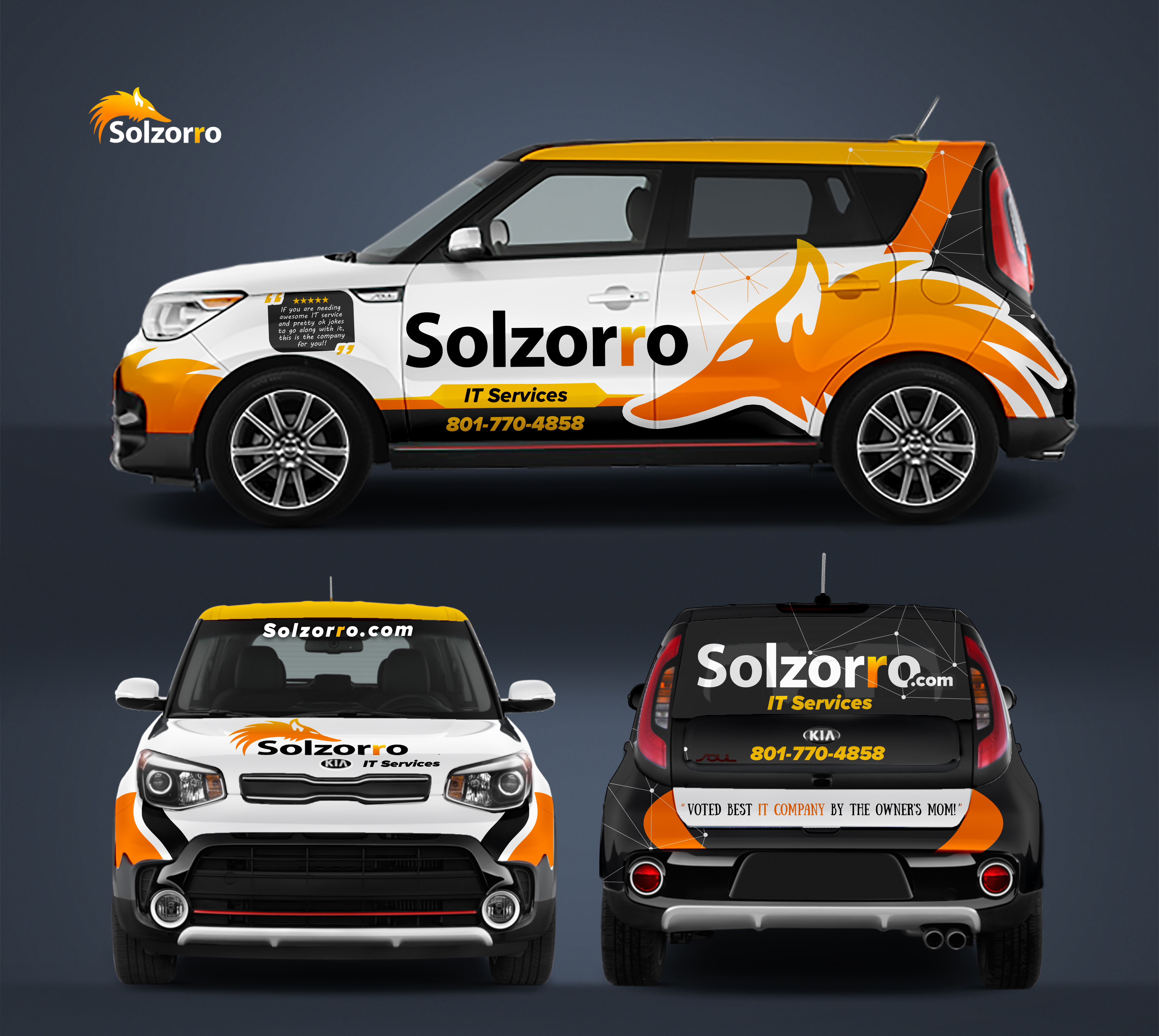 Car Wrap Design by Iryna S for this project | Design #25788256