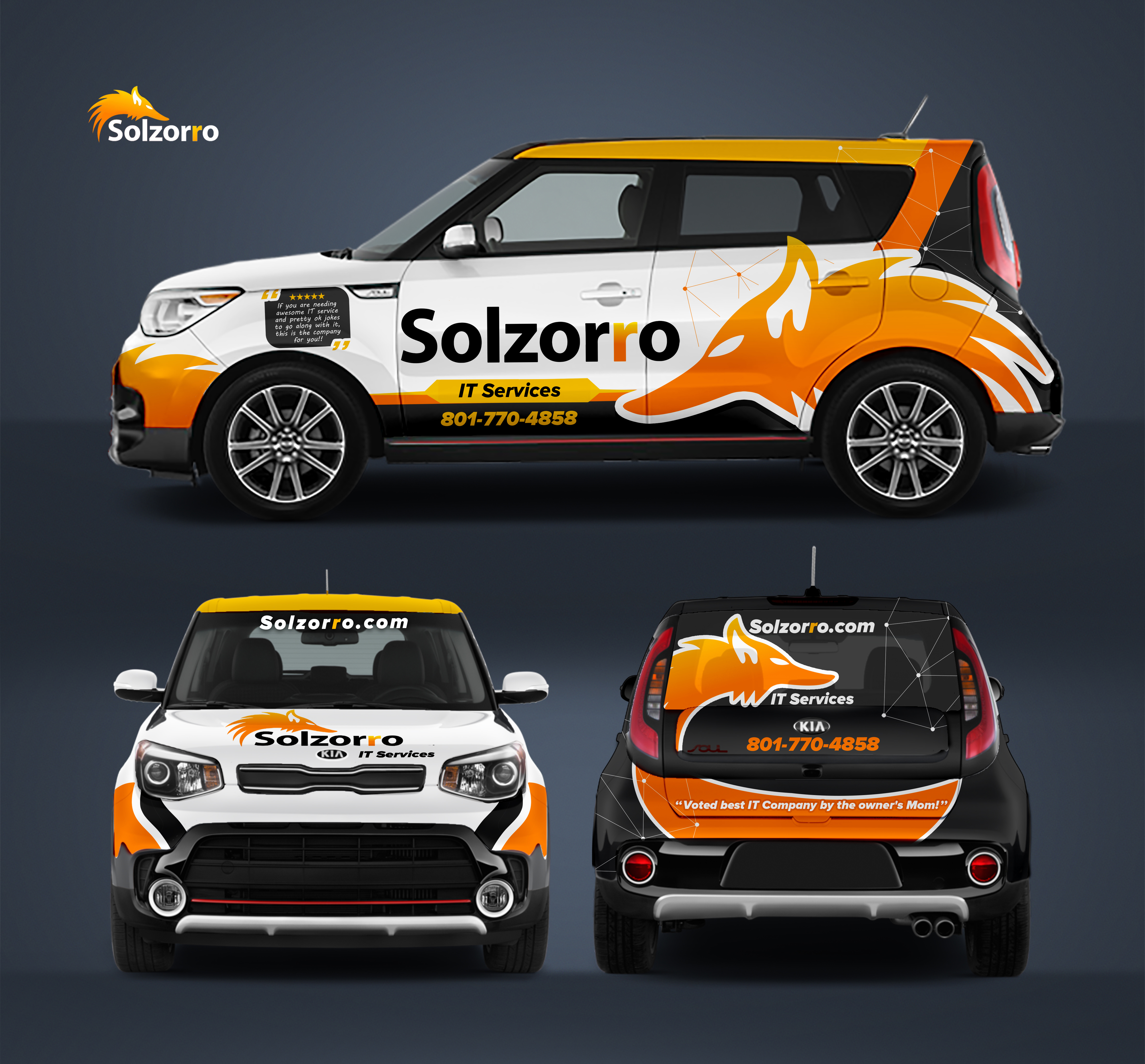 Car Wrap Design by Iryna S for this project | Design #25793355