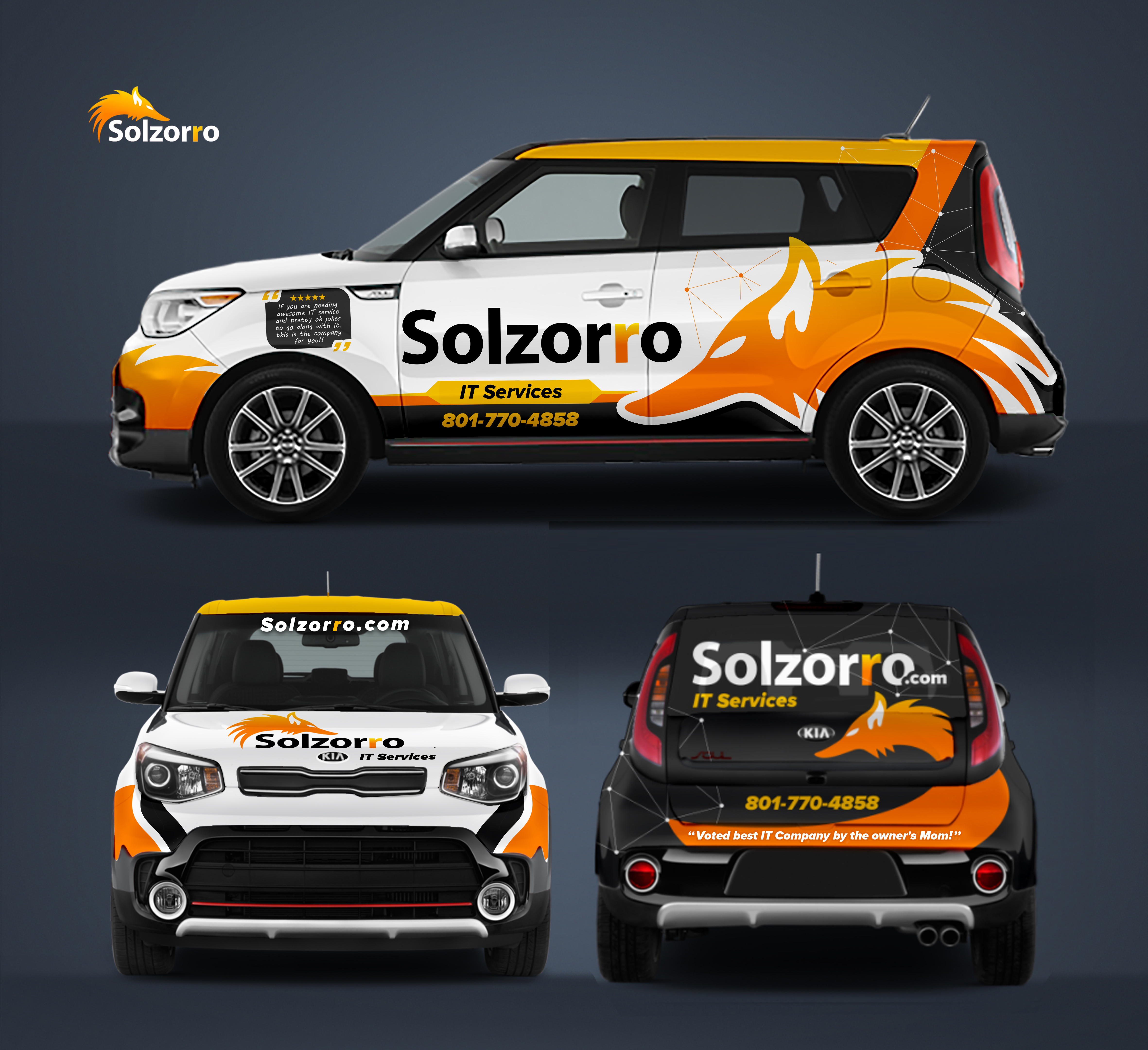 Car Wrap-Design von Iryna S für dieses Projekt | Design #25800506