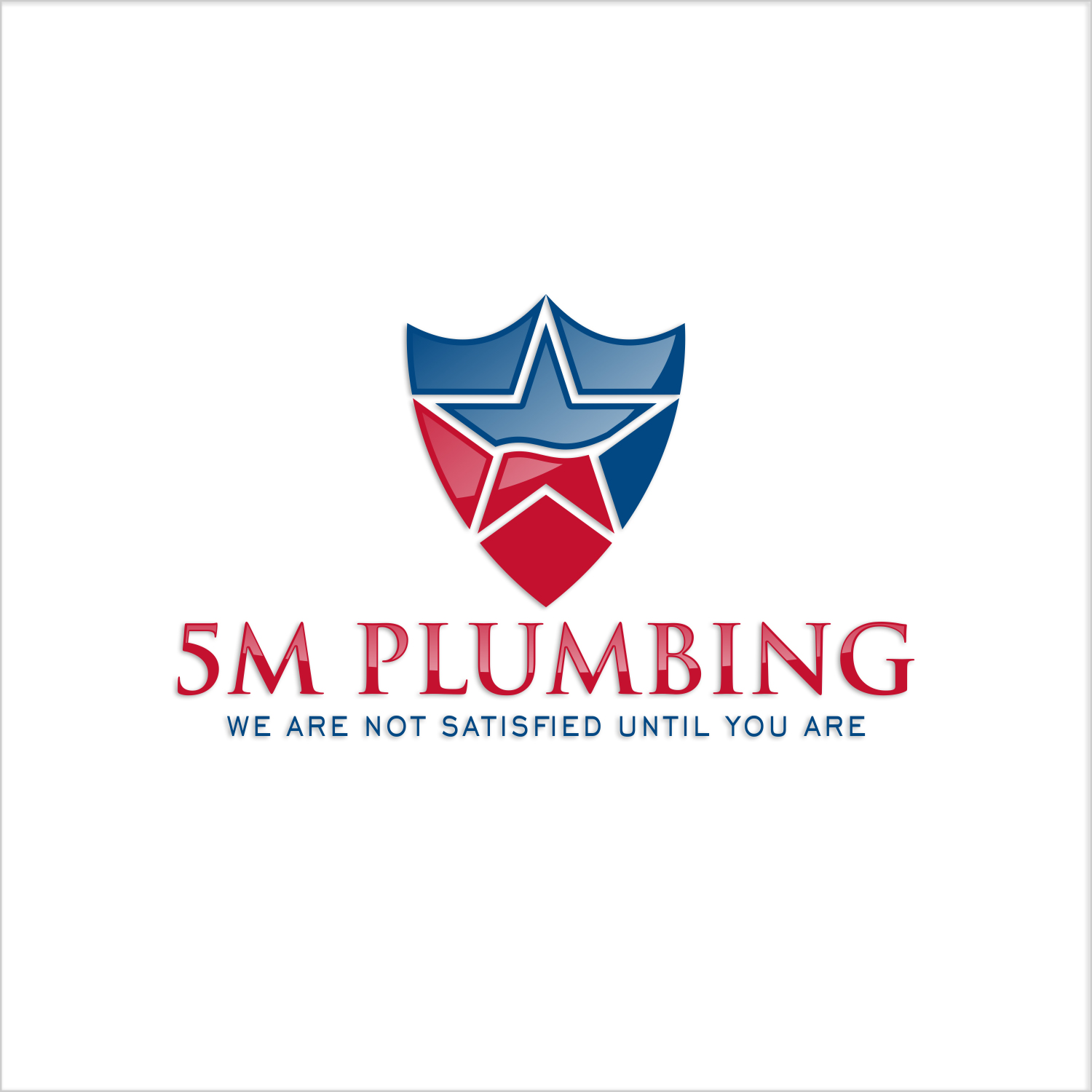 Logo Design by damian for 5M Plumbing | Design #25784213