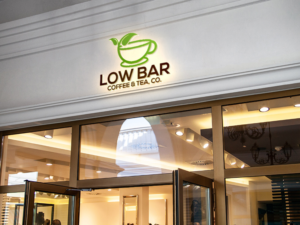 Low Bar Coffee & Tea, Co. | Logo Design by Rosalia....