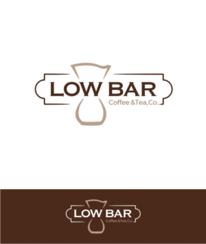 Low Bar Coffee & Tea, Co. | Logo Design by iamrady