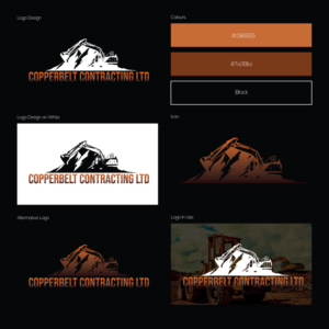Copperbelt Contracting Ltd. | Diseño de Logo por abc.