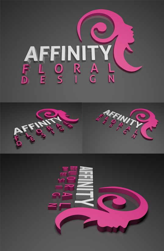Logo Design by Creative-Designer for Affinity Floral Design | Design #3033964