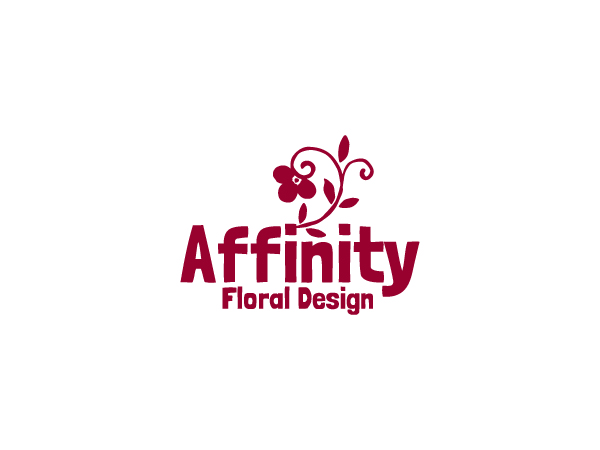 Diseño de Logo por Hoopoe para Affinity Floral Design | Diseño #3030682