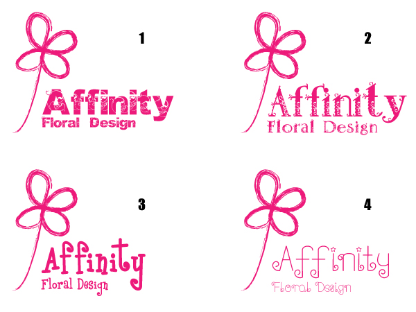 Diseño de Logo por Starkal Graphicx para Affinity Floral Design | Diseño #3031139