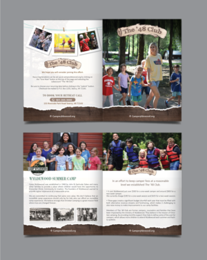 Diseño de Brochure por alex989 para Camp Wyldewood | Diseño: #25811114