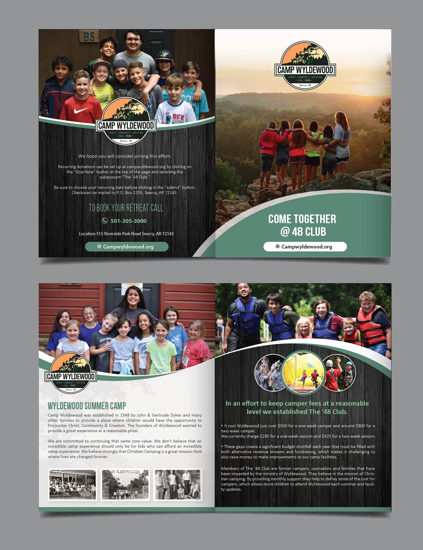 Design de Brochure par alex989 pour Camp Wyldewood | Design #25811176