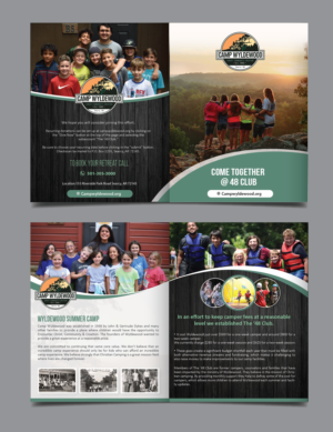 Diseño de Brochure por alex989 para Camp Wyldewood | Diseño: #25811176