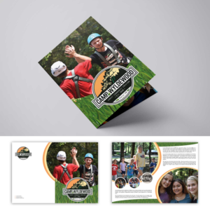 Brochure Design by Deziners Zone for Camp Wyldewood | Design: #25794276
