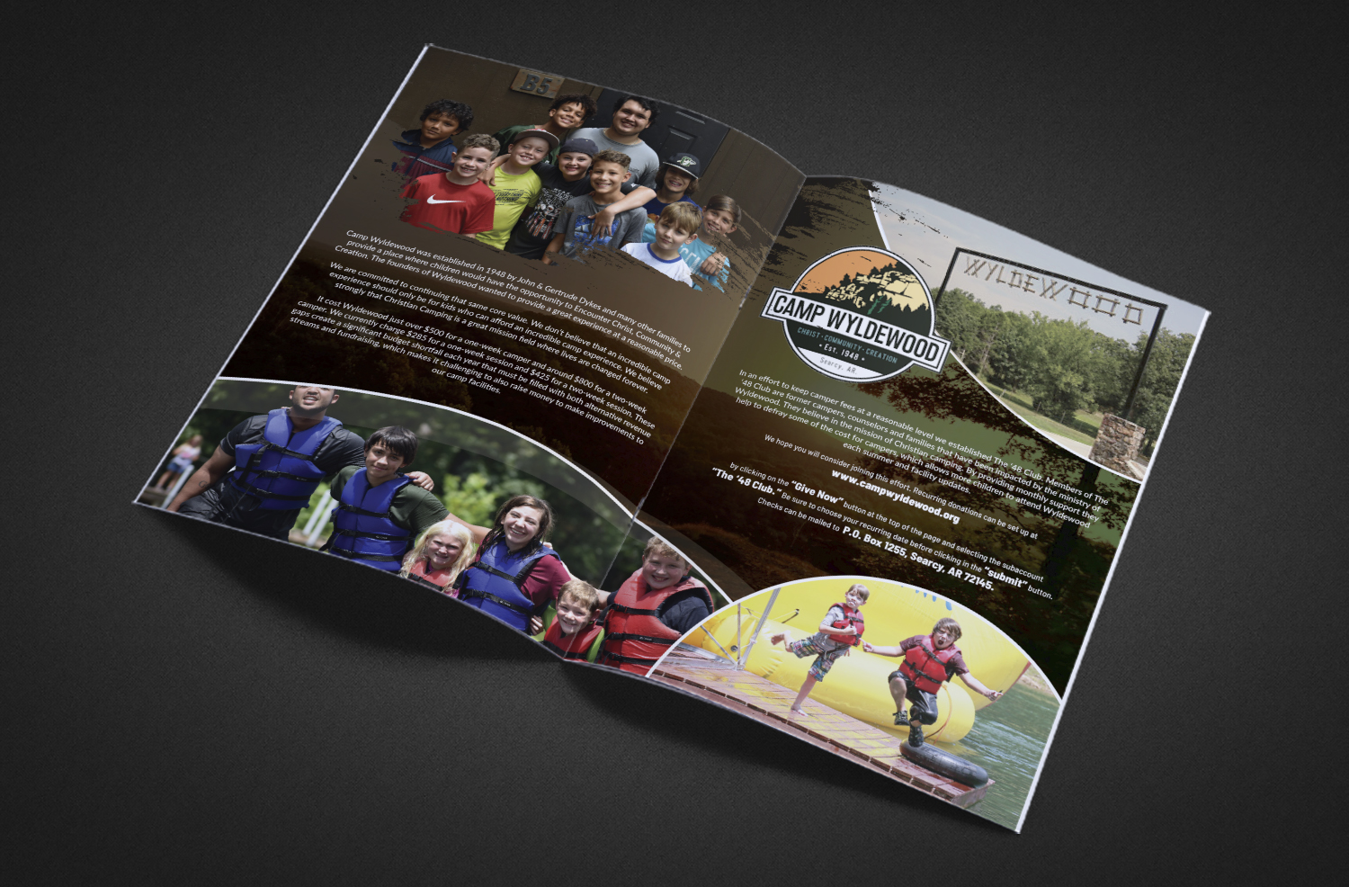 Brochure Design by Deziners Zone for Camp Wyldewood | Design #25796065