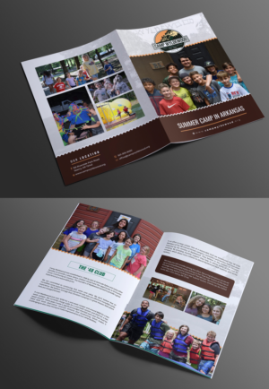 Diseño de Brochure por ecorokerz para Camp Wyldewood | Diseño: #25785753