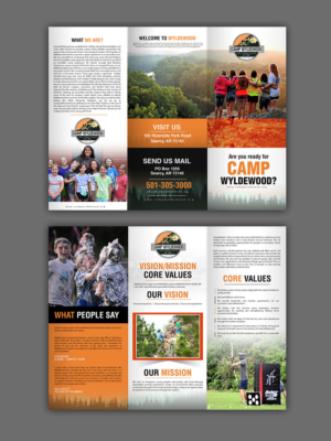 Brochure Design by n214008 for Camp Wyldewood | Design: #25800064