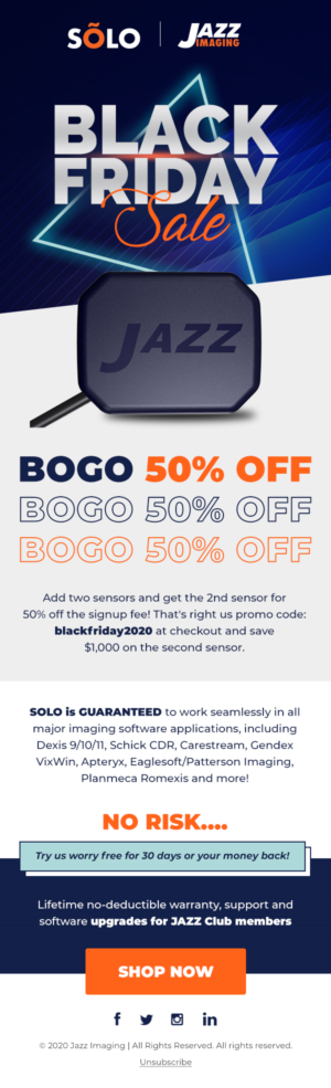 Email Marketing Design by logoQ for JAZZ Imaging | Design: #25800030