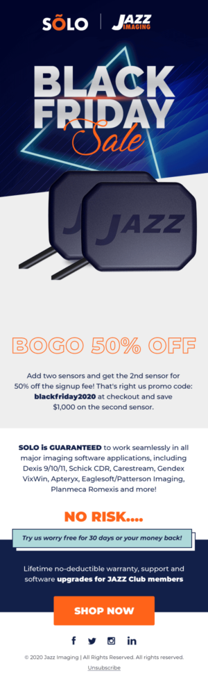 Email Marketing Design by logoQ for JAZZ Imaging | Design: #25808038