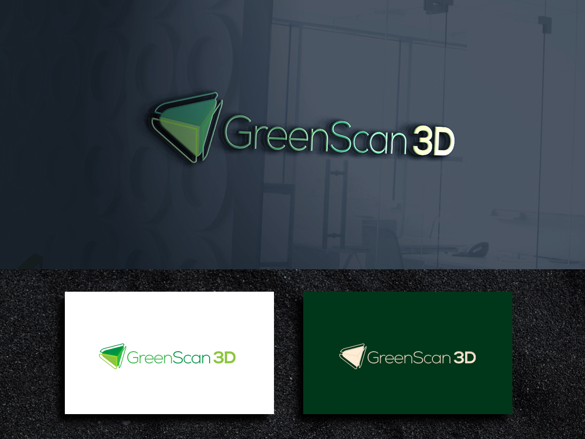 Logo Design by ArtSamurai for GreenScan 3D | Design #25791453
