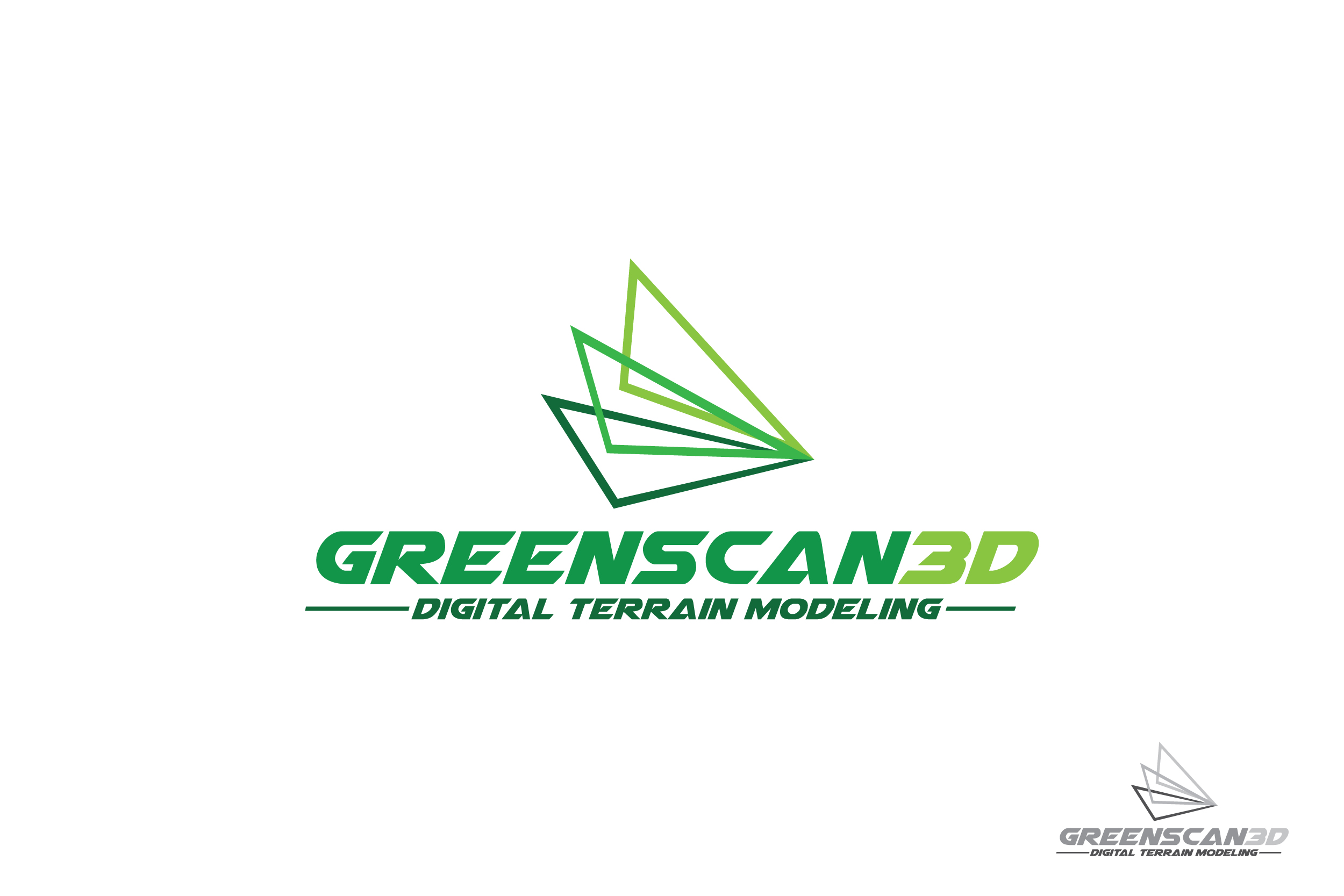 Logo Design by #hashtag_DEsigN for GreenScan 3D | Design #25784982