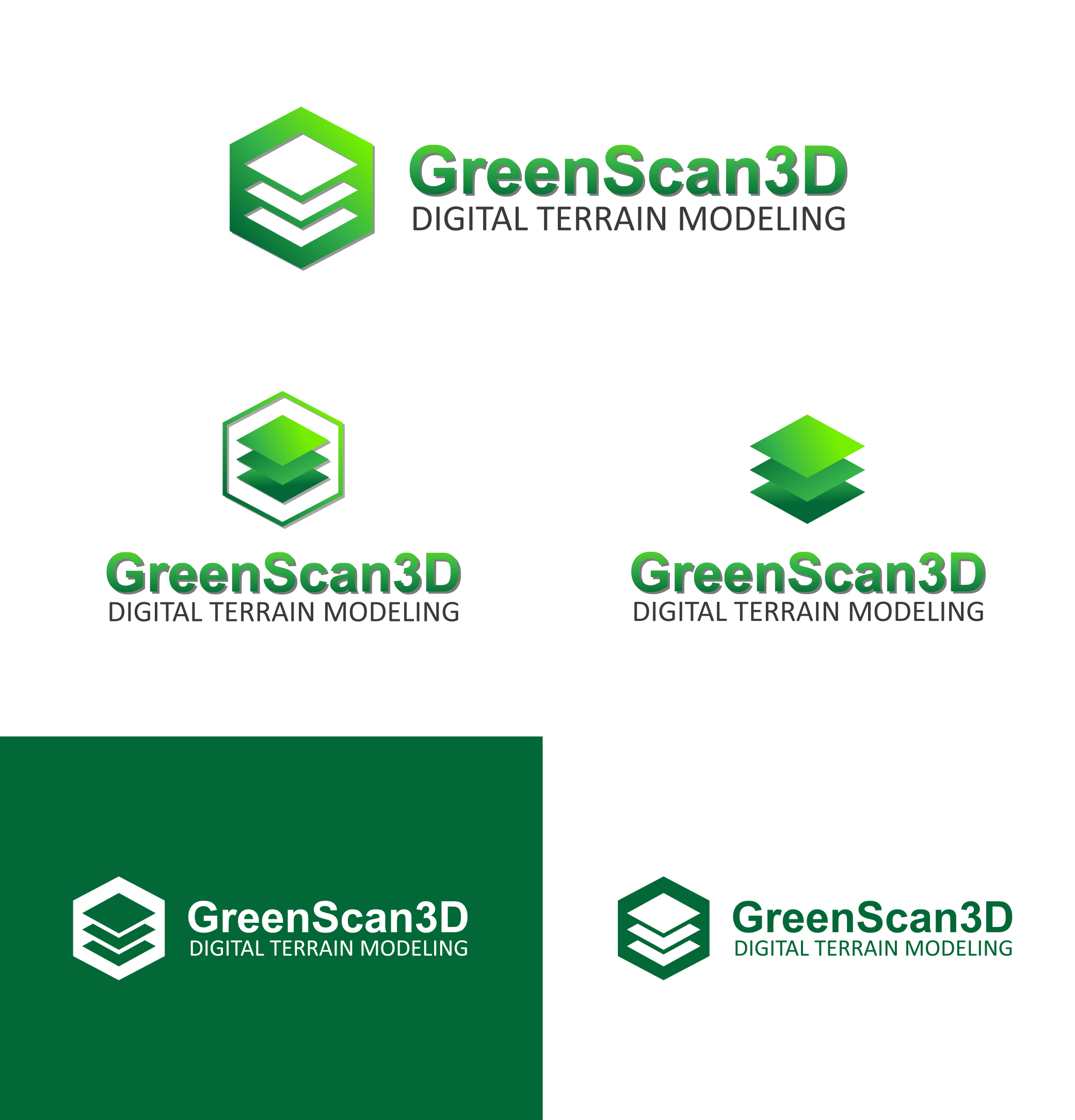 Logo Design by Elizaveta M for GreenScan 3D | Design #25785529