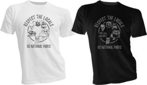Shirt Design for various National Parks Around the United States | T-shirt Design by bacujkov